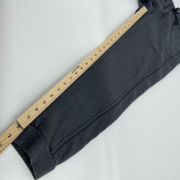 Hello Nite Leggings Joggers Burnout Women Sz Medium Cozy Gray Pull String Waist - Picture 13 of 13